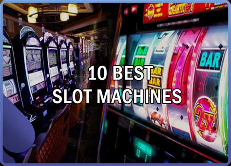 top slot machine games